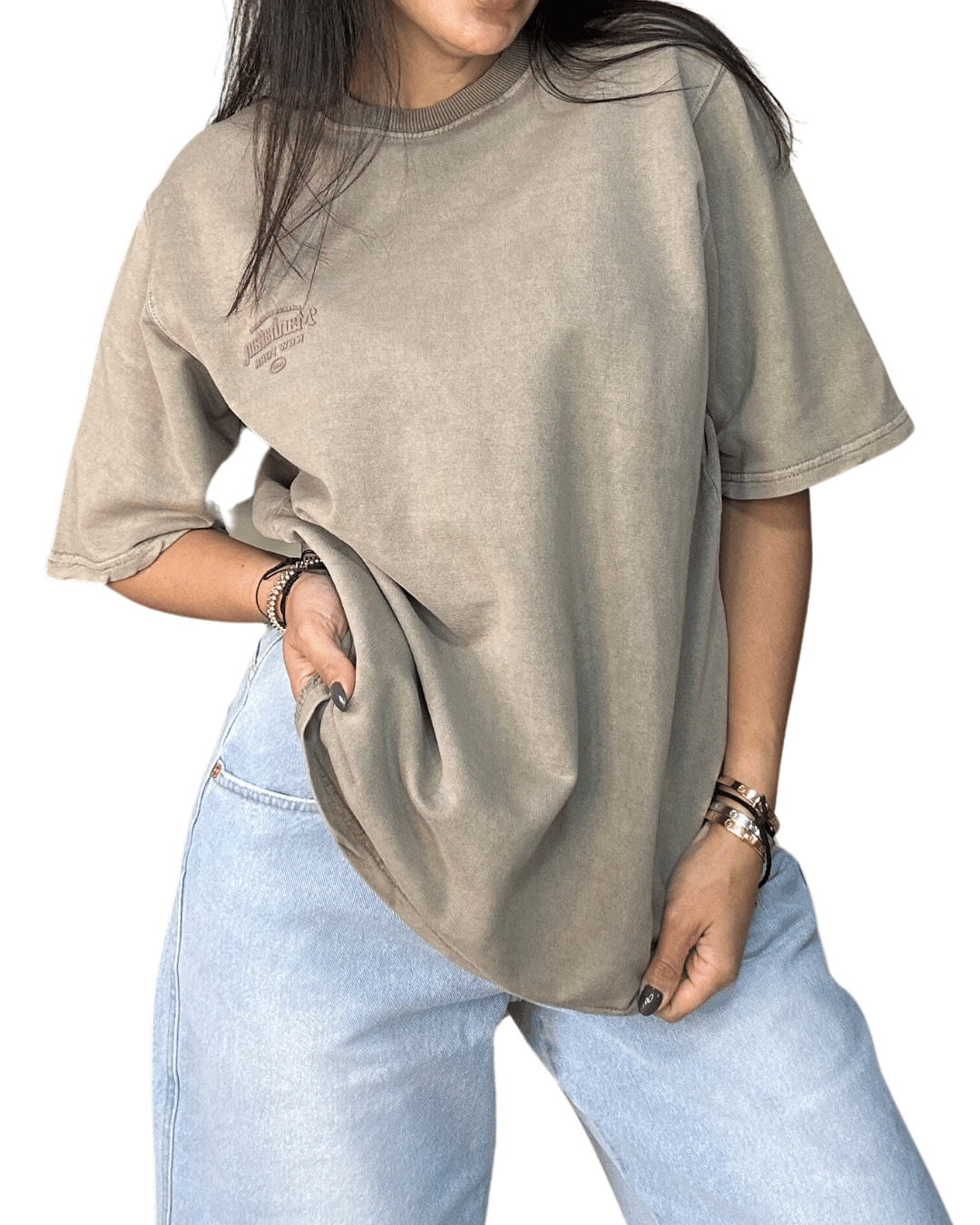 Oversized Washed Tee