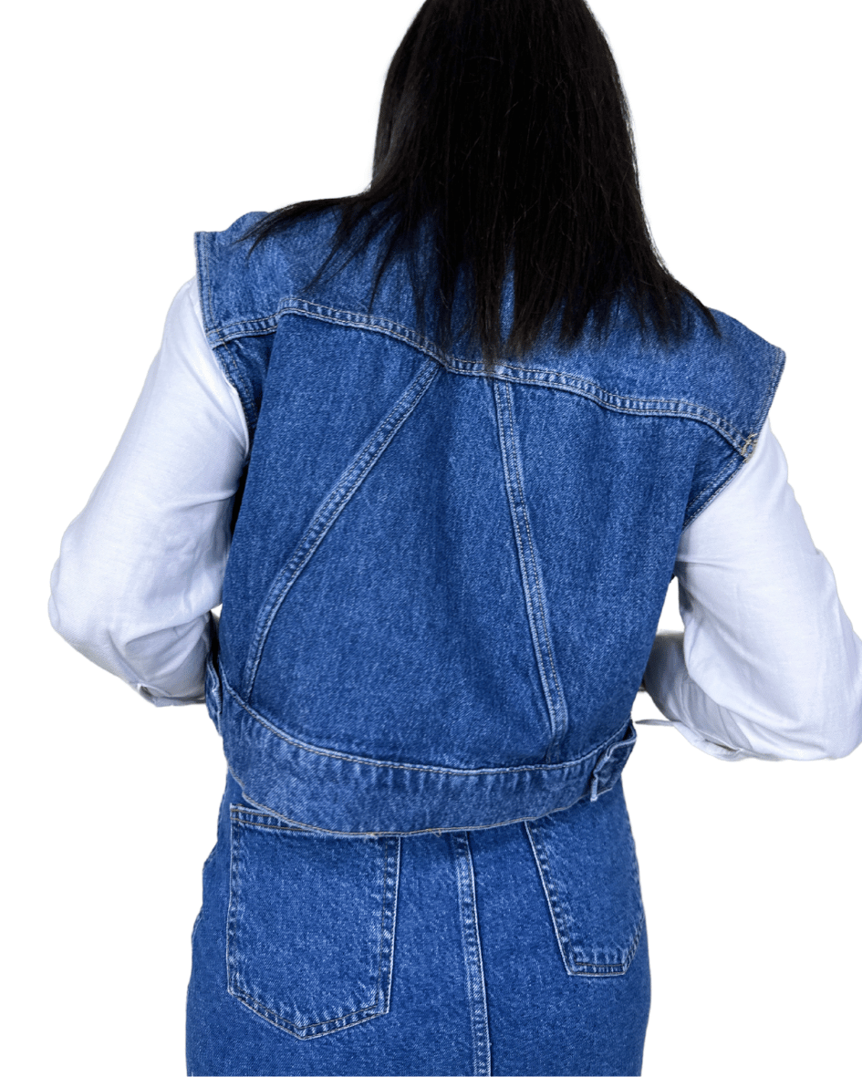 Classic Blue Denim Vest