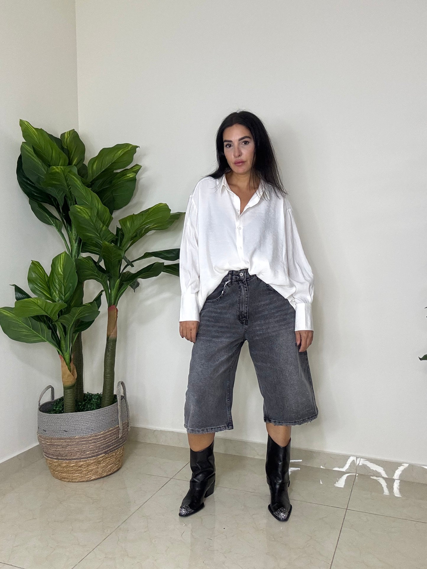 Oversized white Shirt