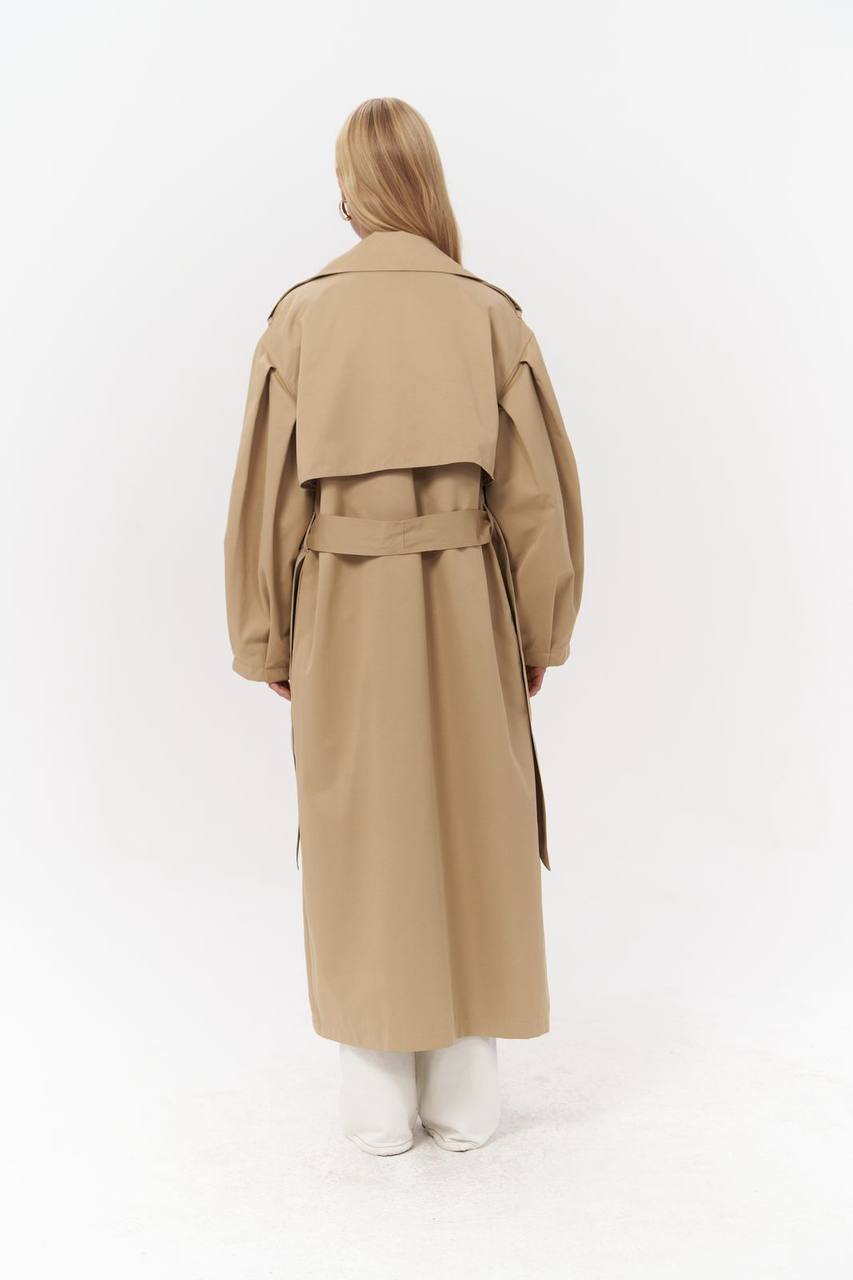 Timeless Trench Coat – Beige
