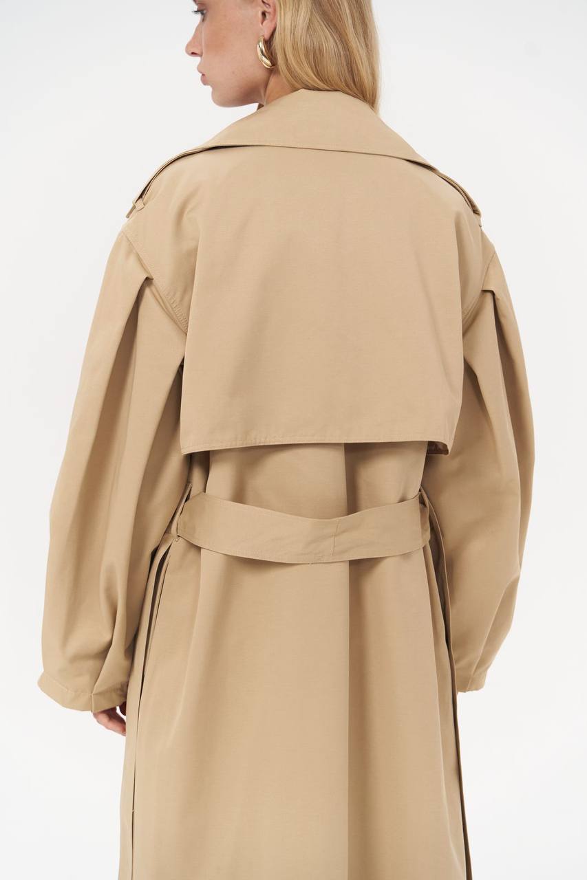 Timeless Trench Coat – Beige