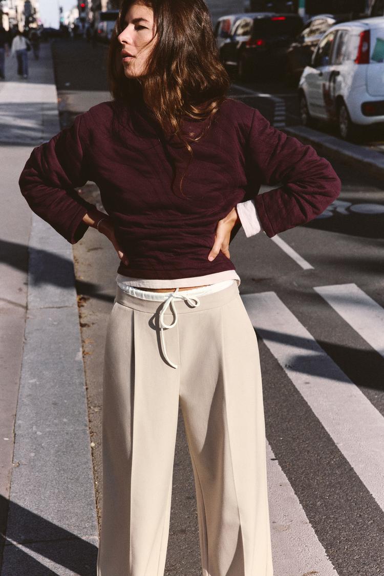 Classic Double-Waist Pants