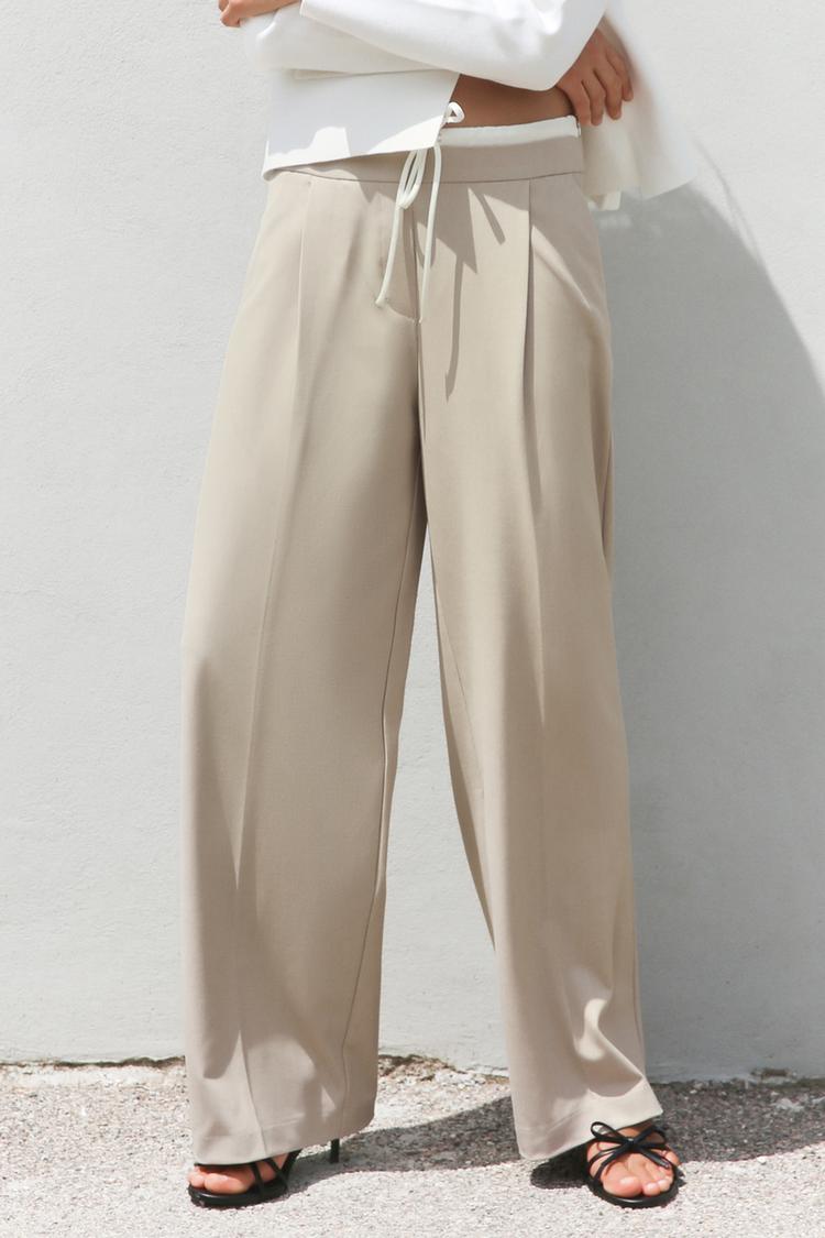 Classic Double-Waist Pants