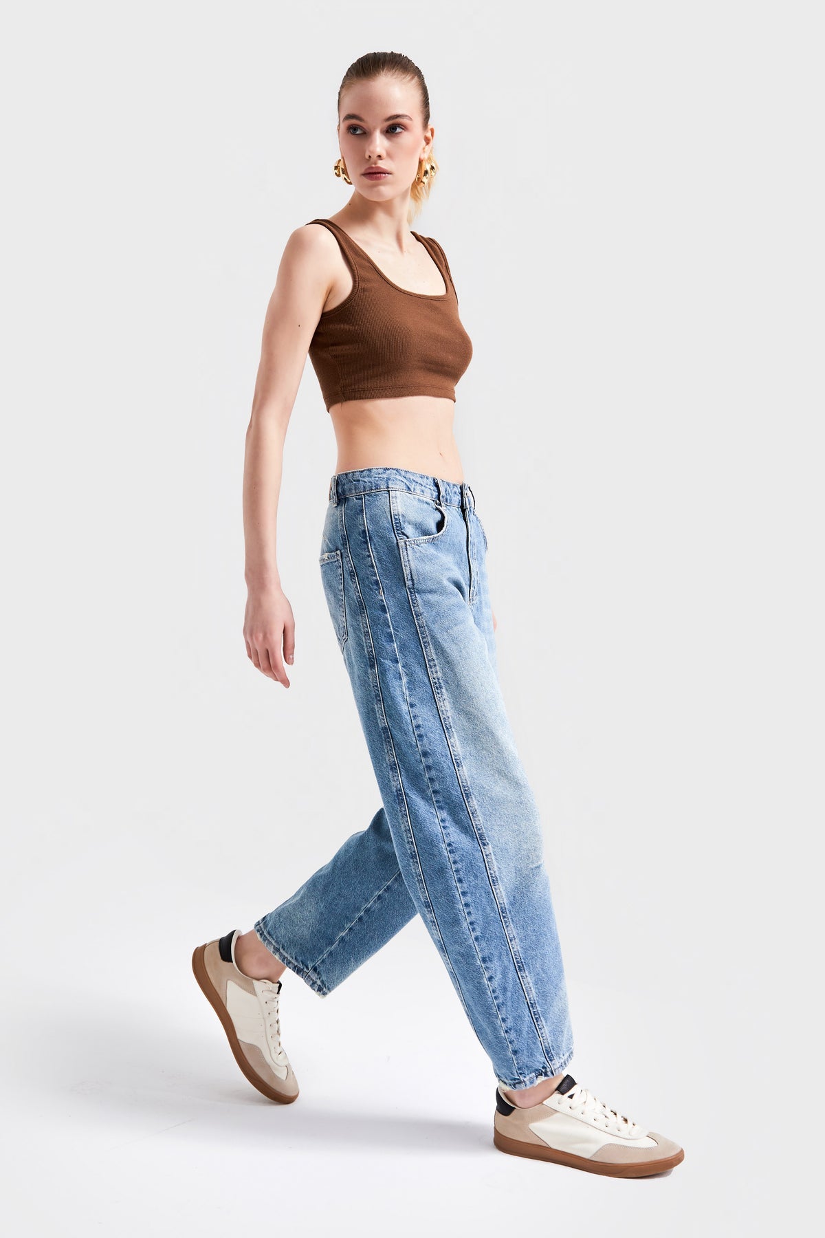 Barrel Jeans - Denim