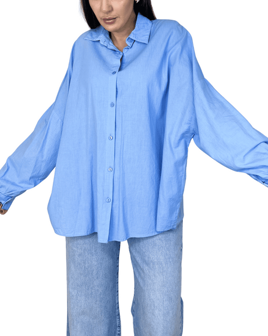 Oversized Poplin Shirt