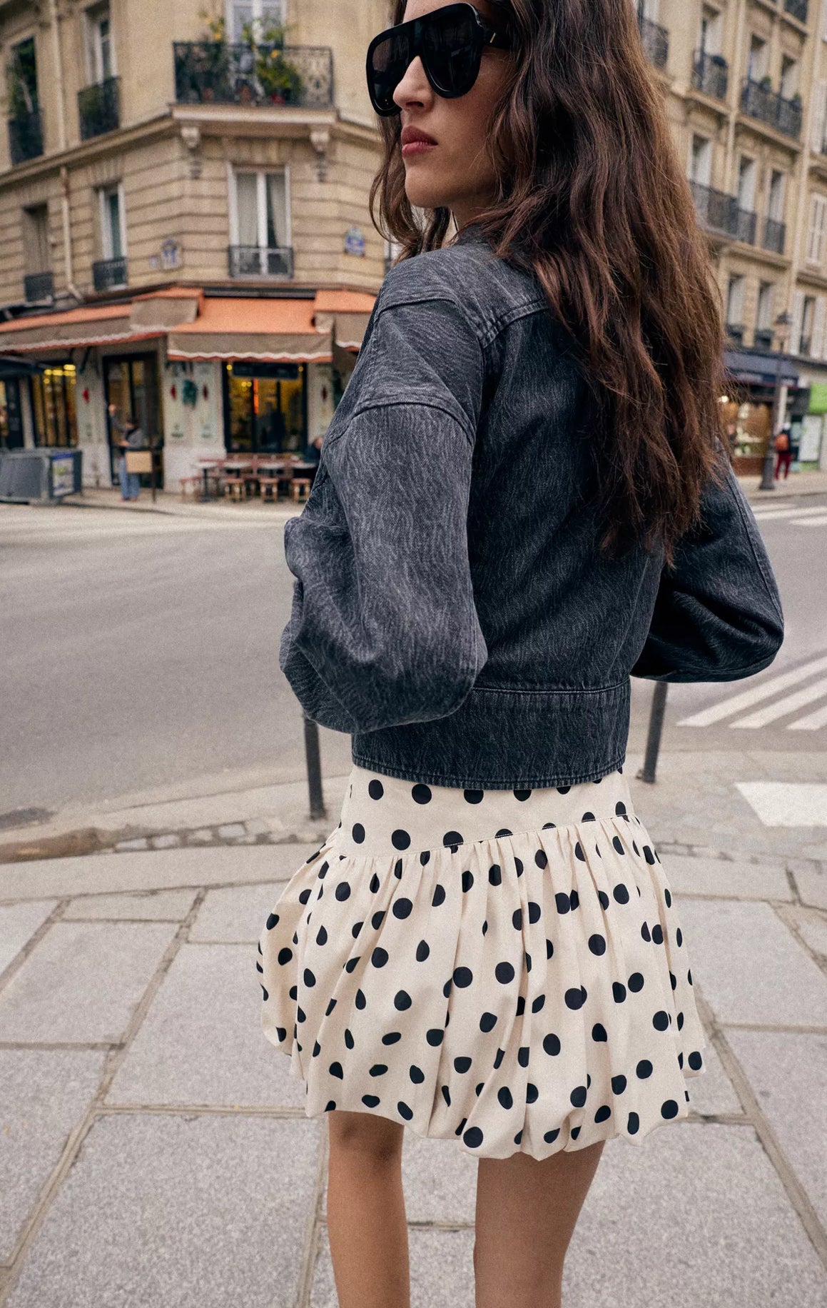 The Polka Dot Bubble Skort