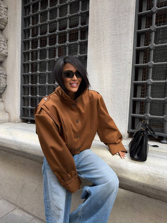 Camel Balloon Jacket