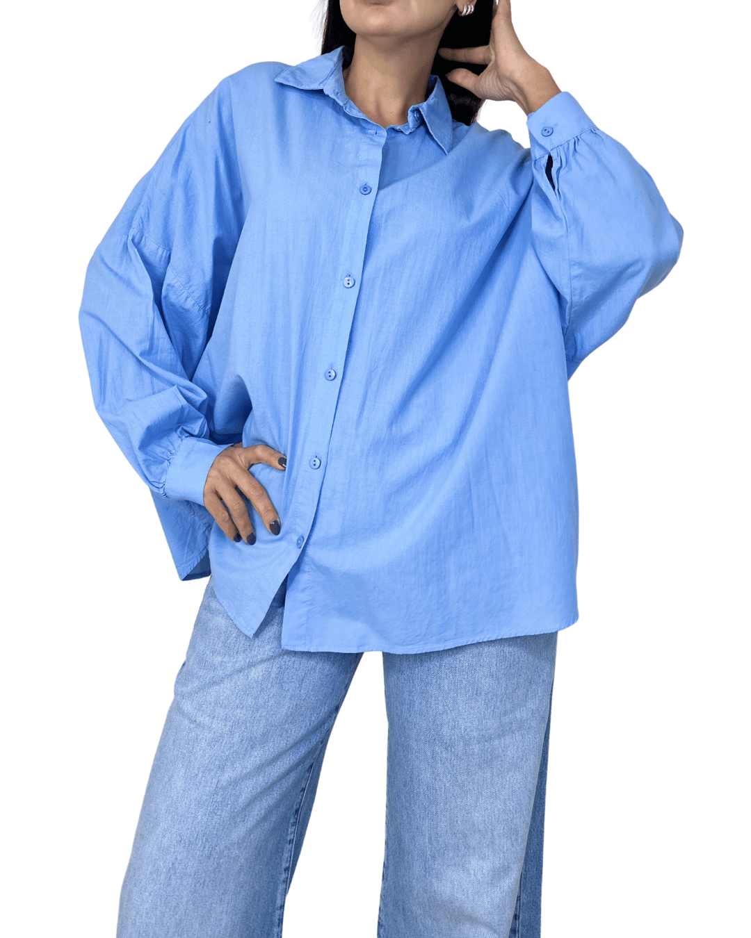 Oversized Poplin Shirt