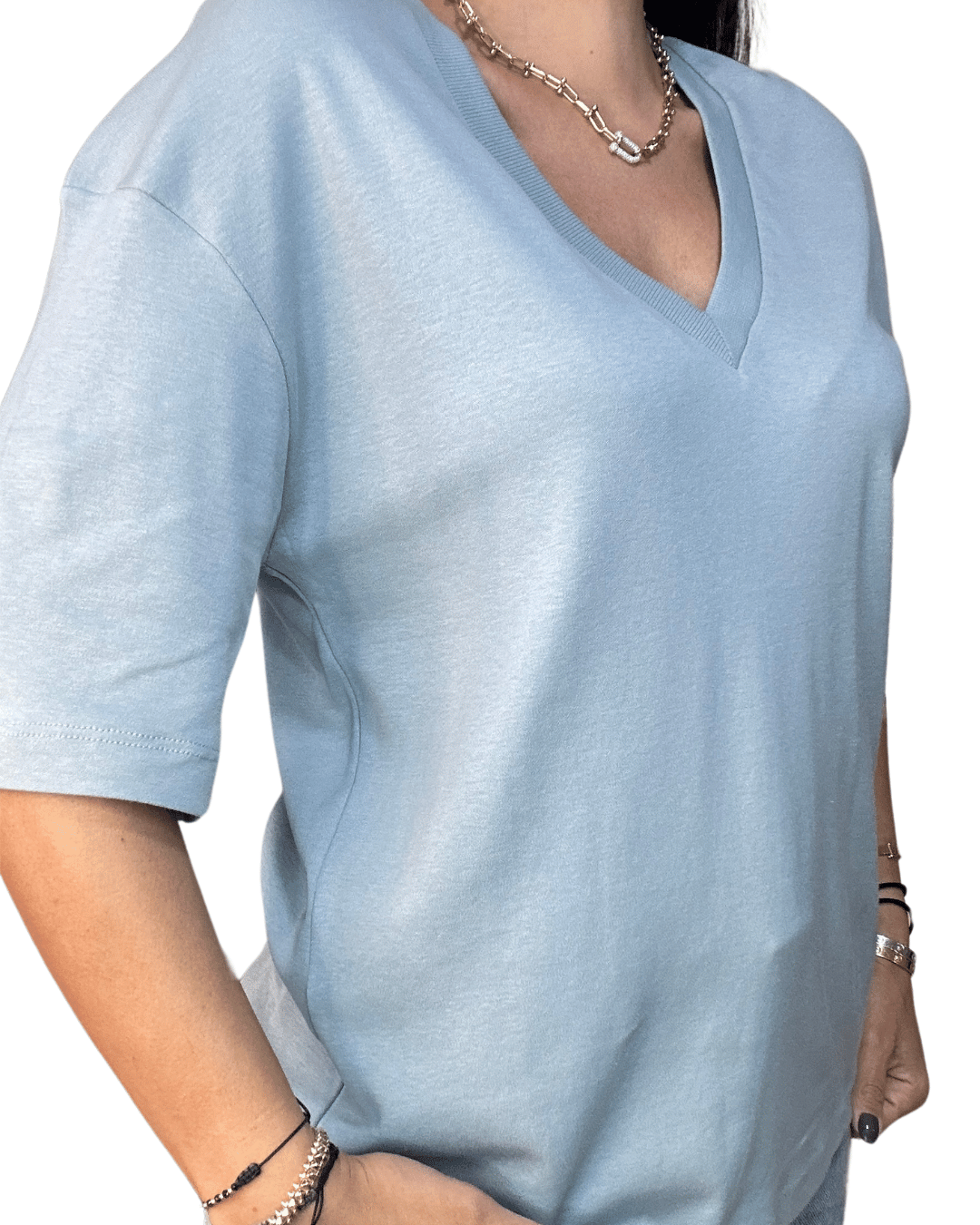 V-Neck Relaxed Tee
