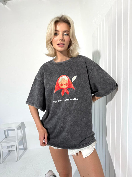 Oversized T-Shirt - one size Fit S to XXL