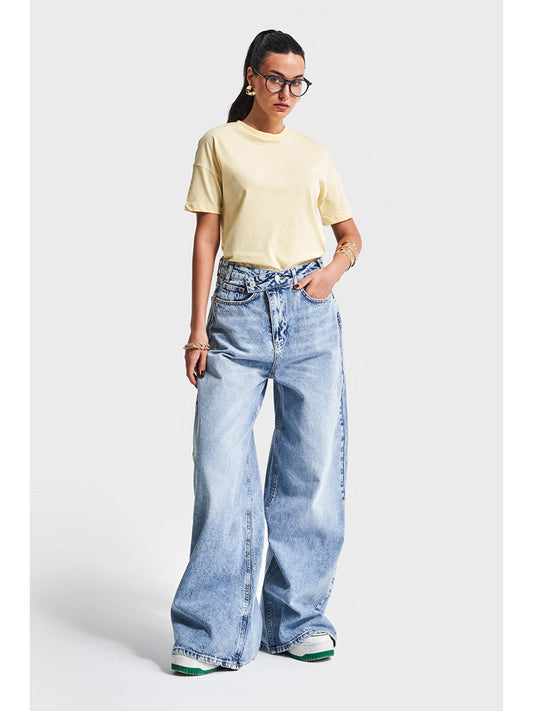 Fake waist Denim jeans - Baggy Style