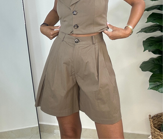 Mocha Short - The colors everyone will be wearing this season!