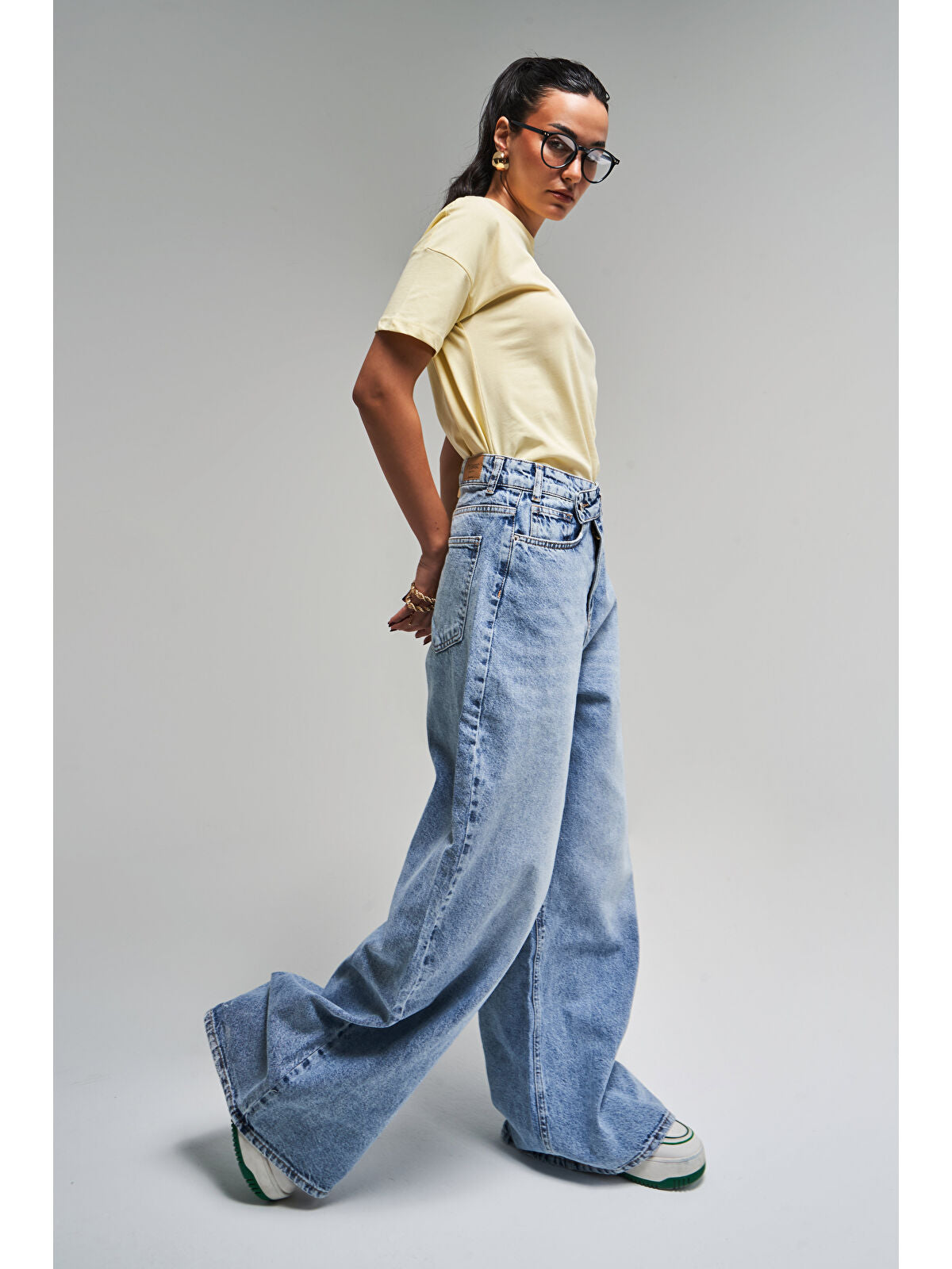 Fake waist Denim jeans - Baggy Style