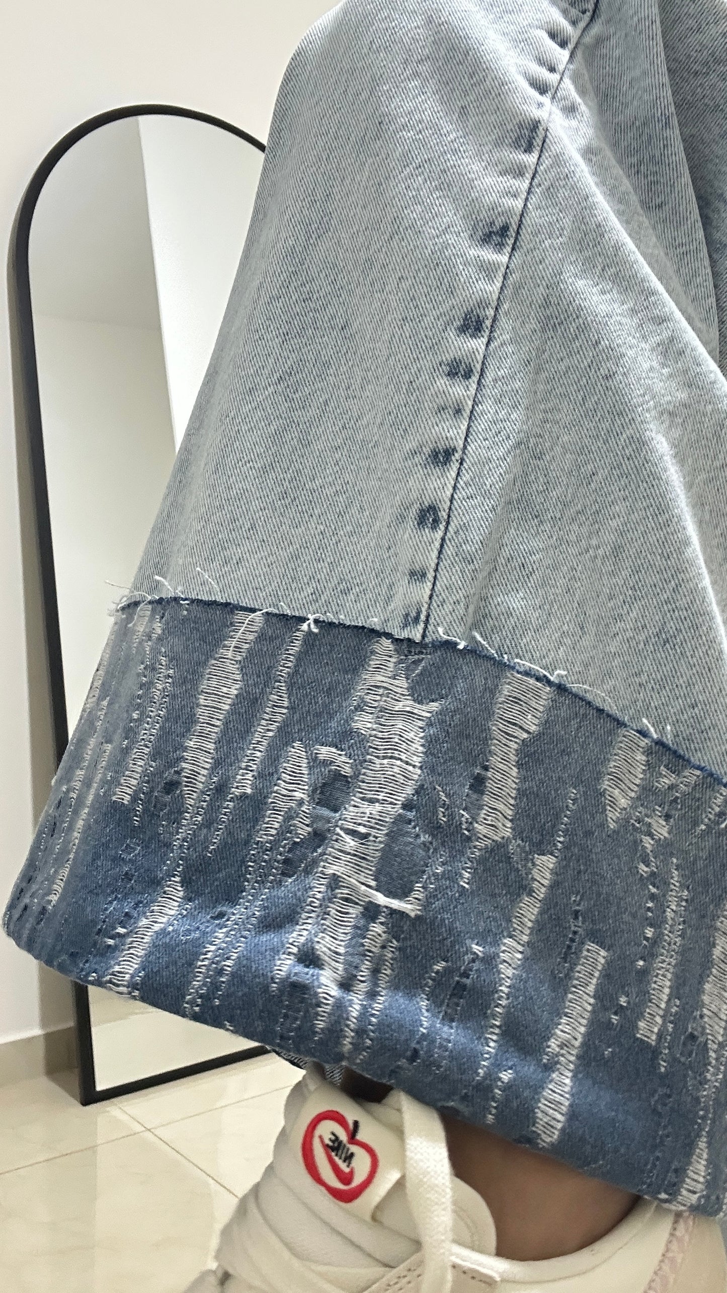 Palazzo Jeans - Blue denim