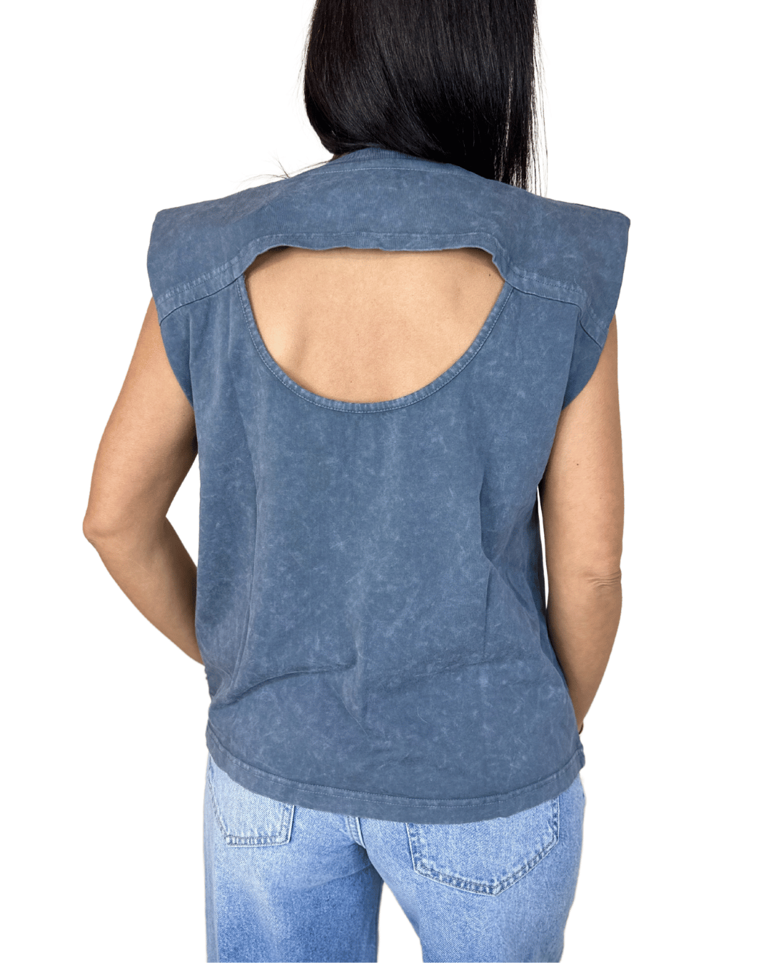 90’s Girl Shoulder Pad Tshirt