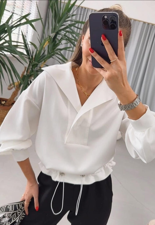 White Sweater Oversized