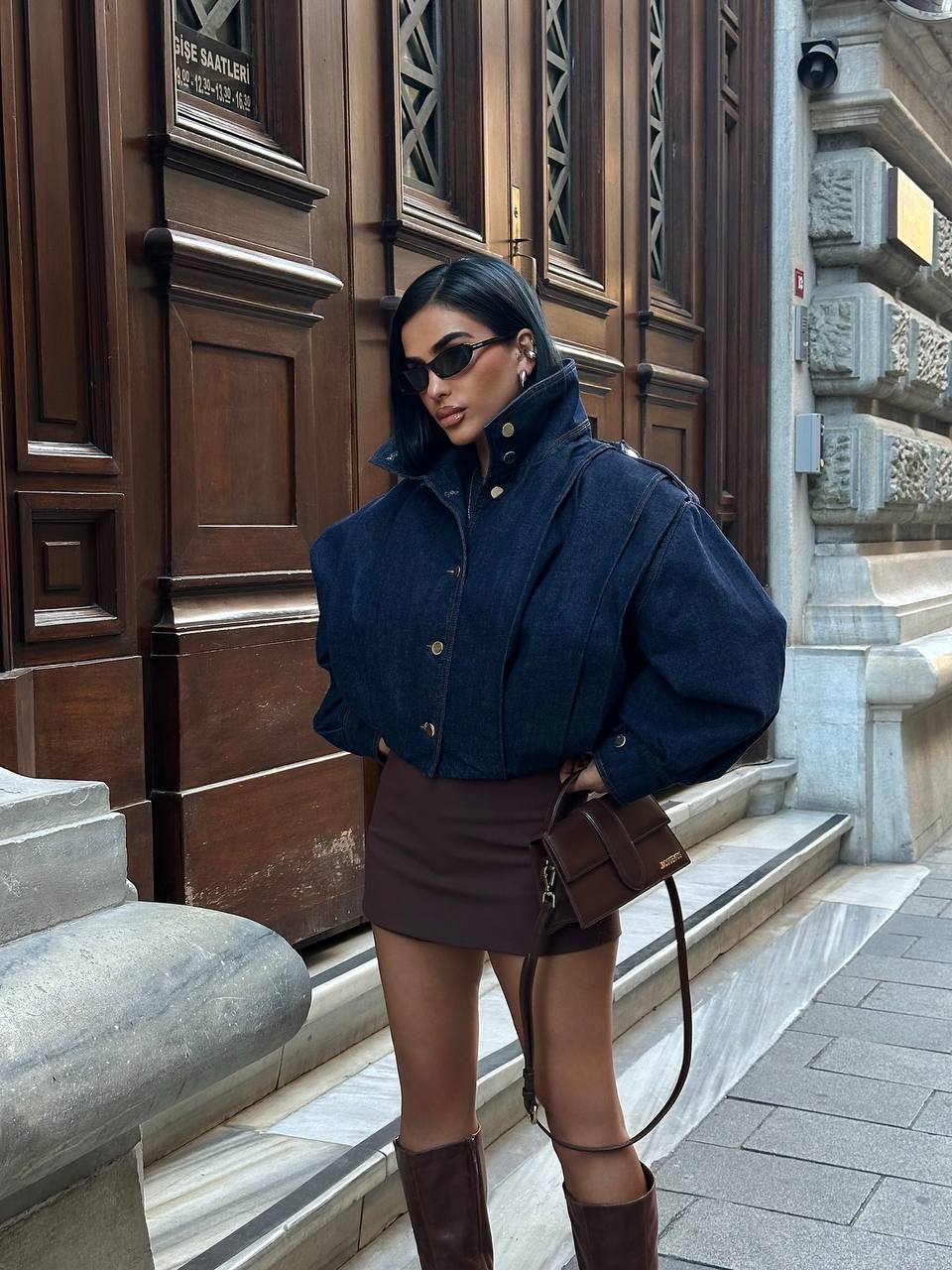 Balloon Jacket Denim