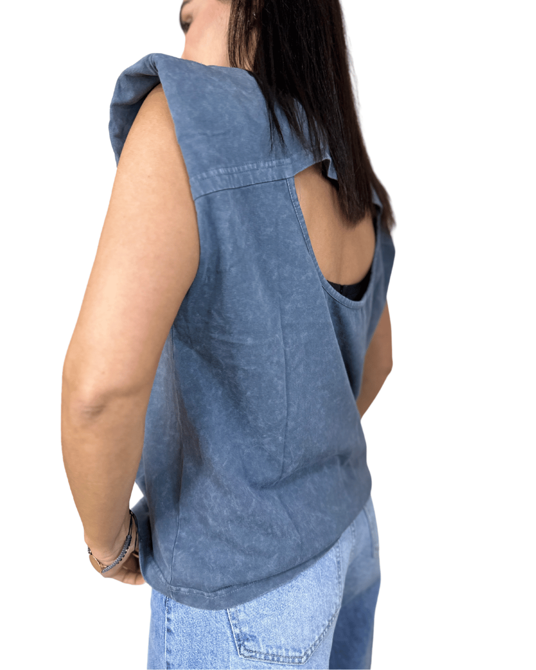 90’s Girl Shoulder Pad Tshirt