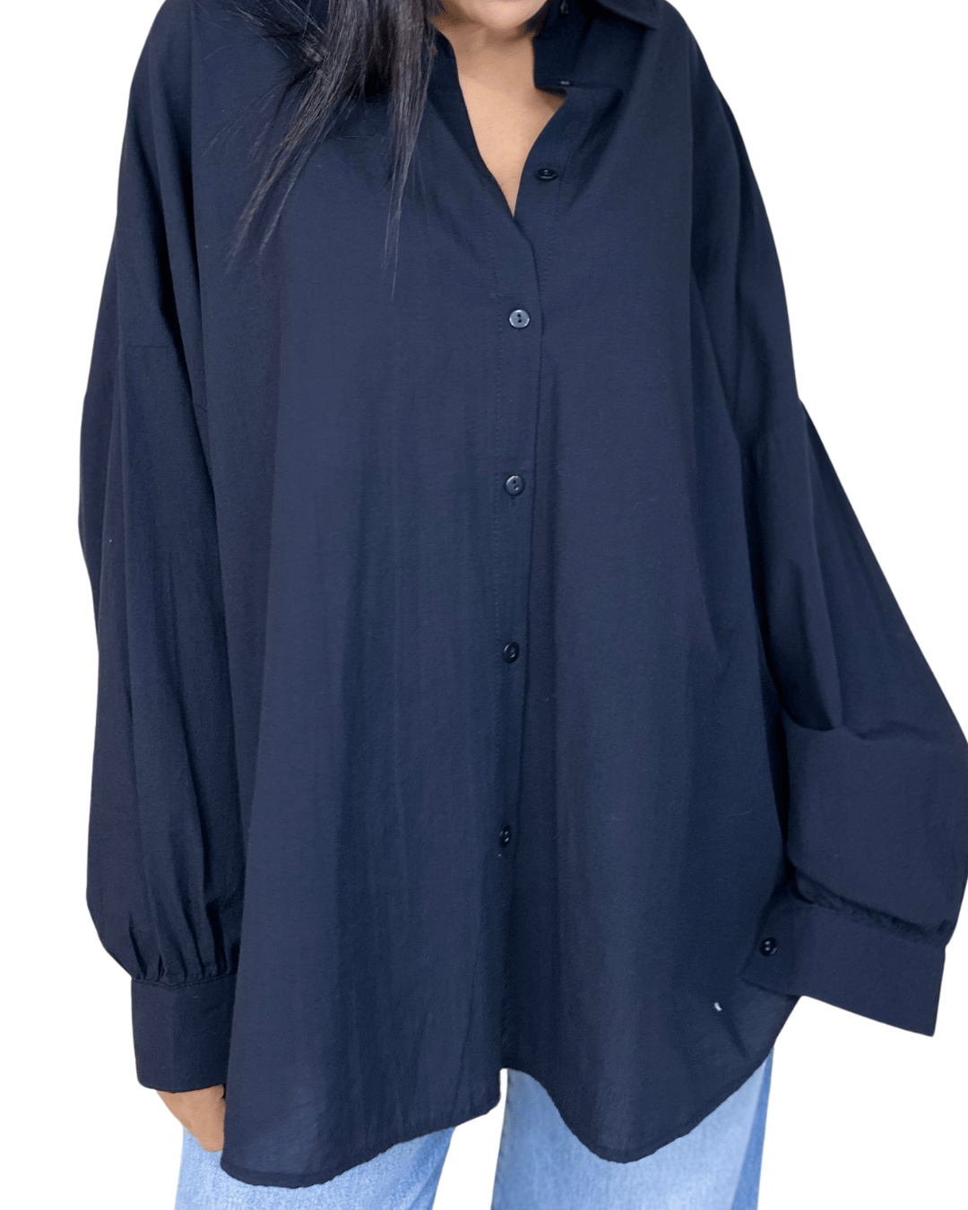 Oversized Poplin Shirt
