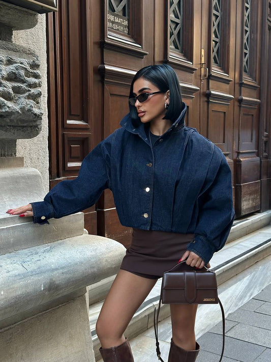 Balloon Jacket Denim