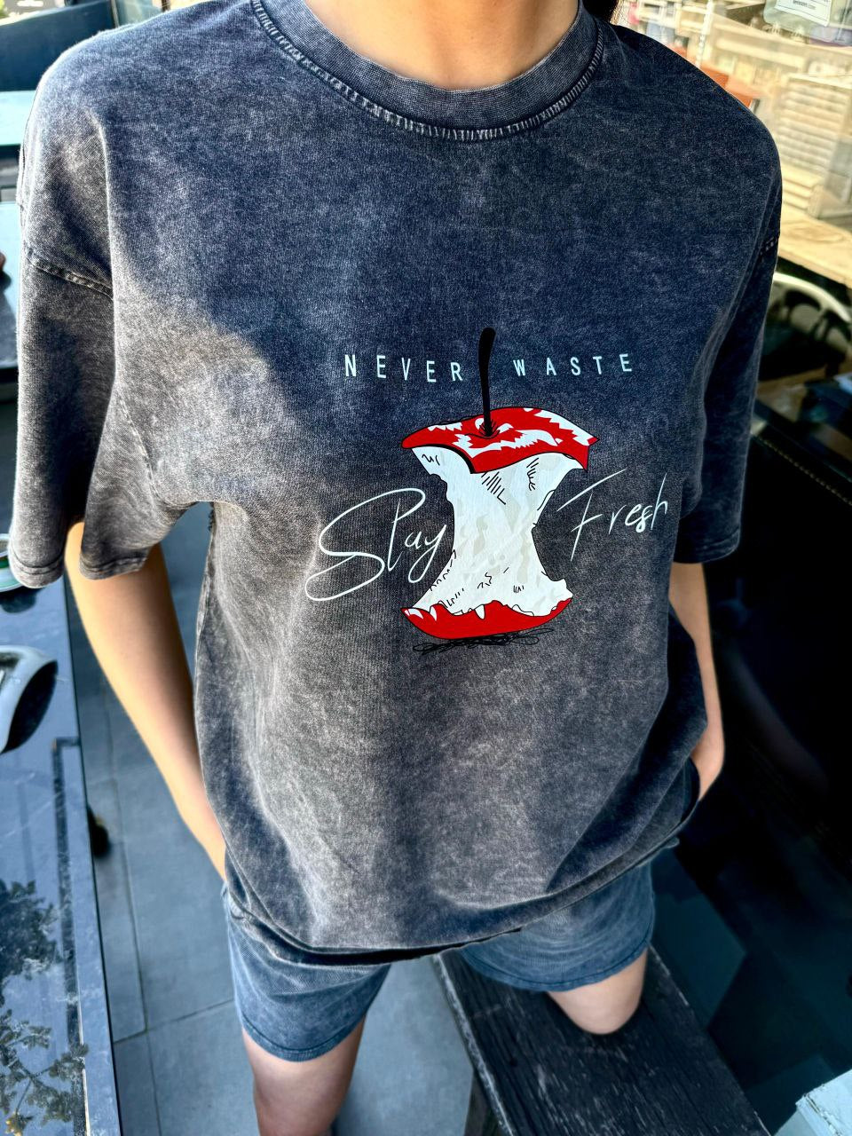 Oversized T-Shirt - One Size fit S to XXL