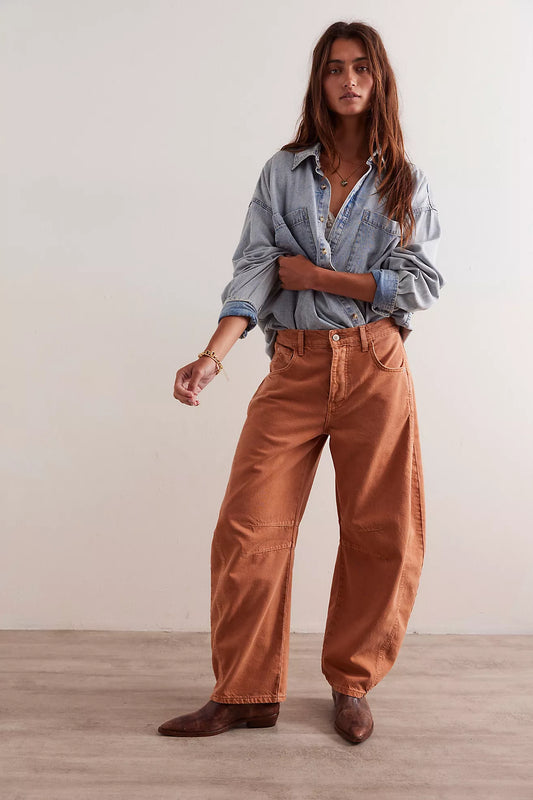 Barrel Jeans Denim
