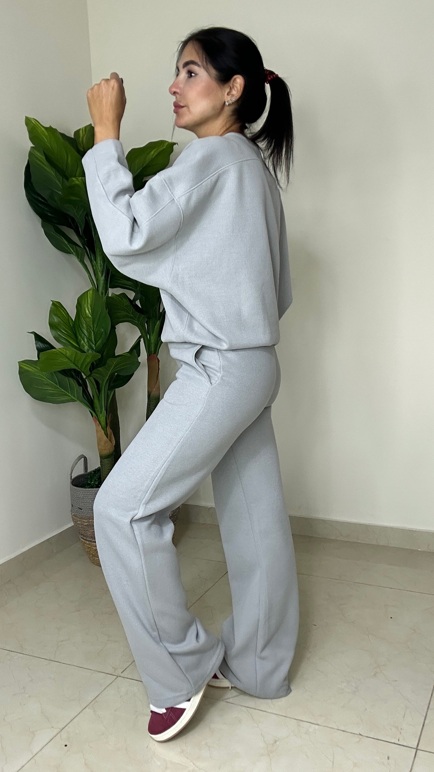 Sweatsuit Grey Color