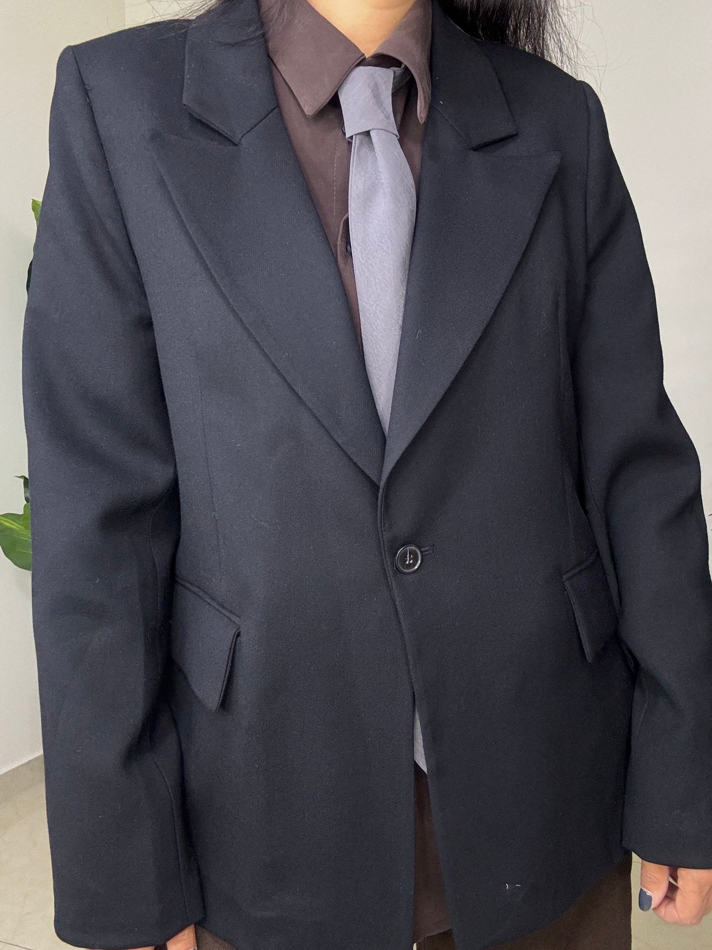 Boyfriend Blazer cut - Oversized - Black color