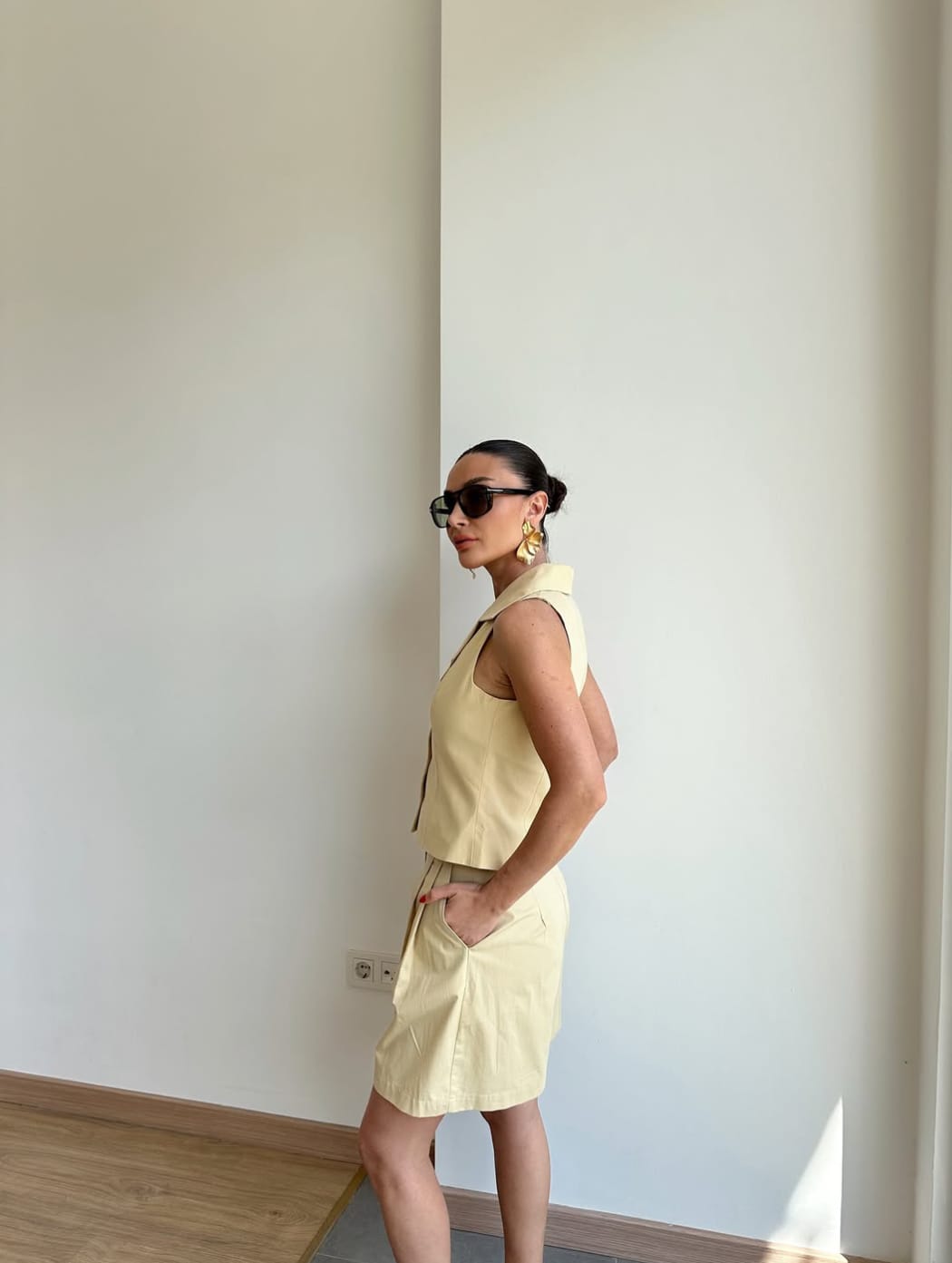 Butter Yellow- SHORT - The colors everyone will be wearing this season!