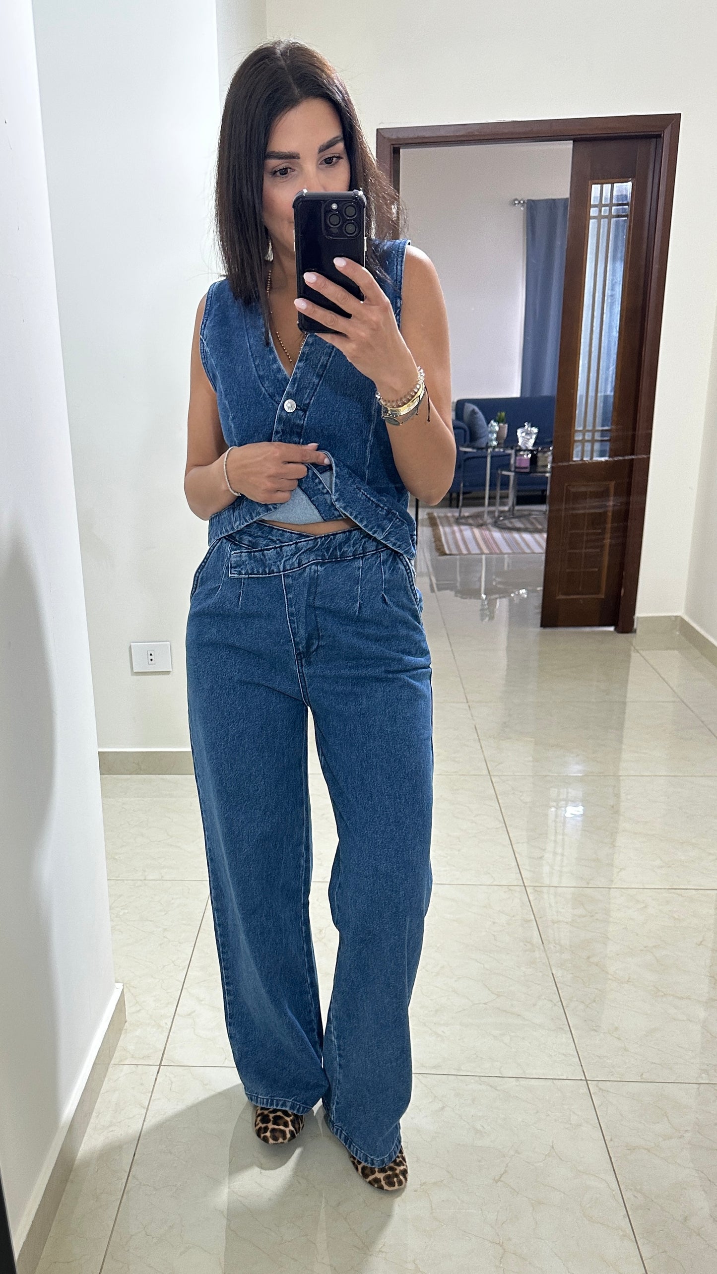 Denim Jeans - Straight cut
