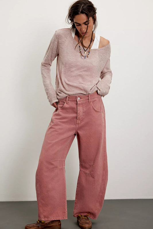 Barrel Jeans - Denim