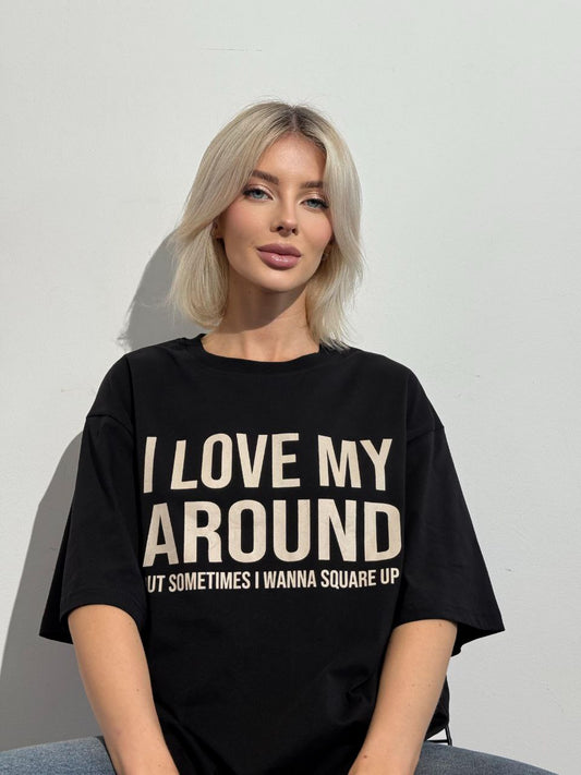 Oversized T-Shirt- One size fit S to XXL