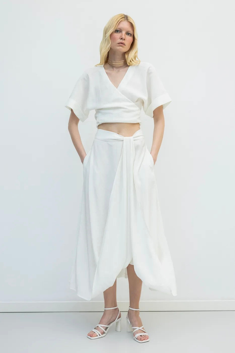 White Set - shining texture