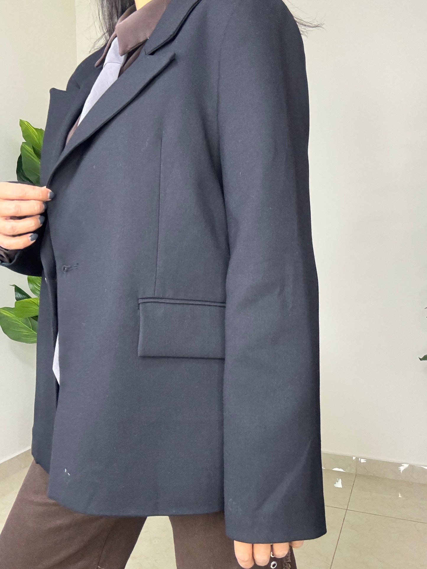 Boyfriend Blazer cut - Oversized - Black color