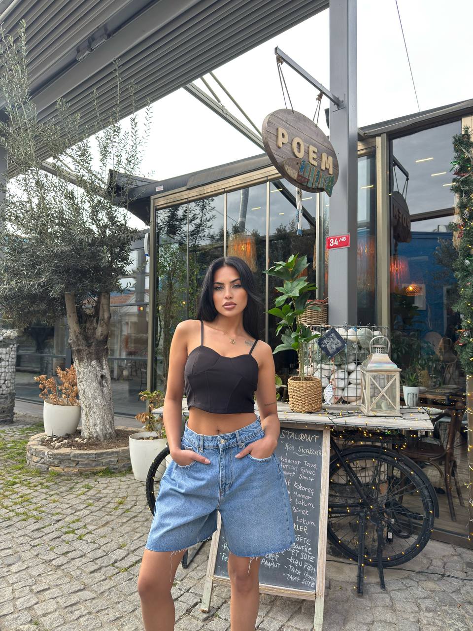 Denim Short - 100% Cotton