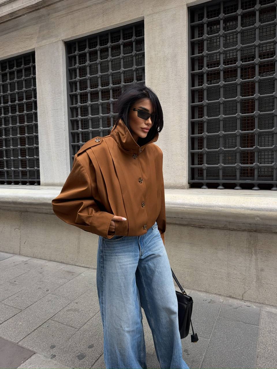 Camel Balloon Jacket