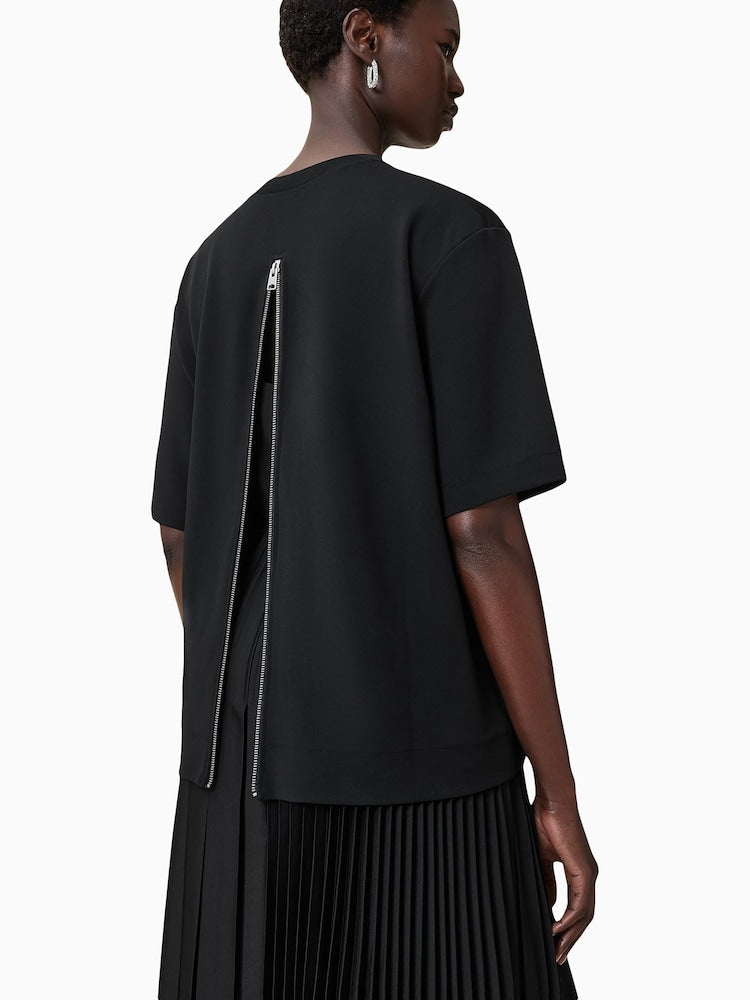 A Set Black Jax T-Shirt Dress