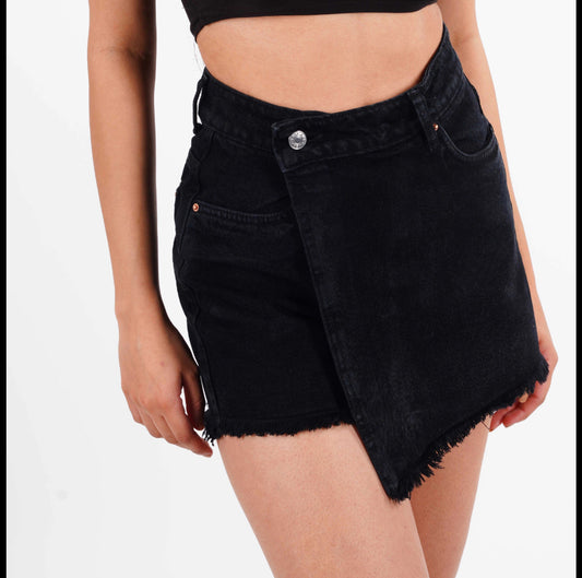 Denim Skort