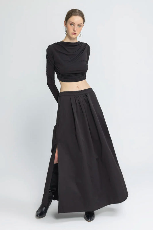 Black Long Skirt