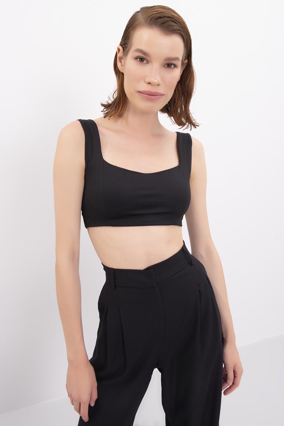 Structured Crop Top