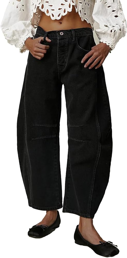 Barrel Jeans – Black Edition