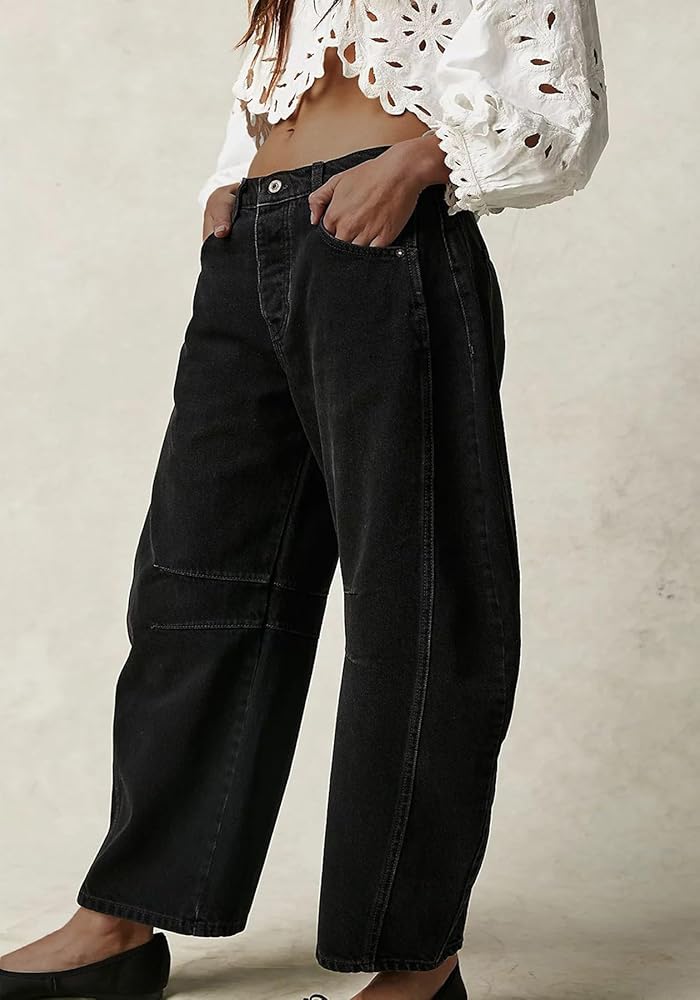 Barrel Jeans – Black Edition