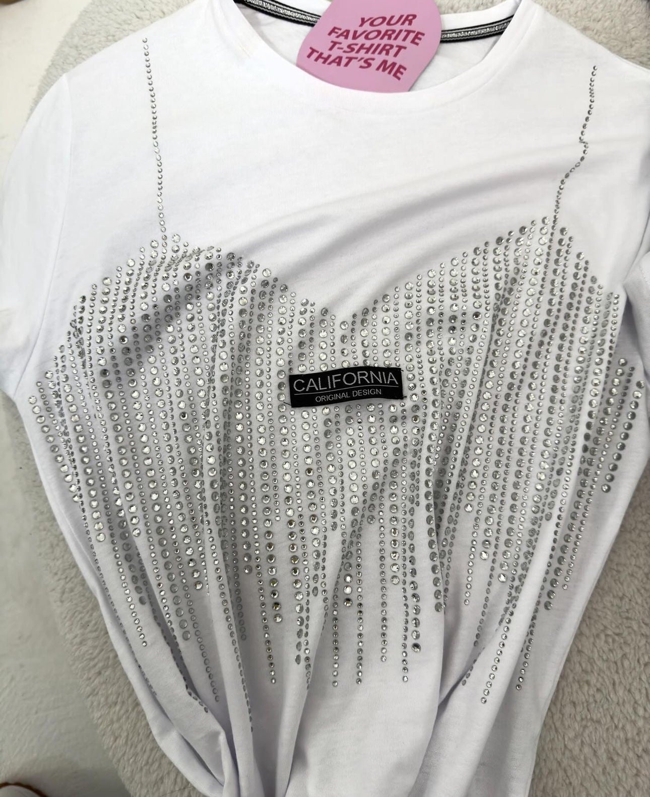 California T-Shirt – White