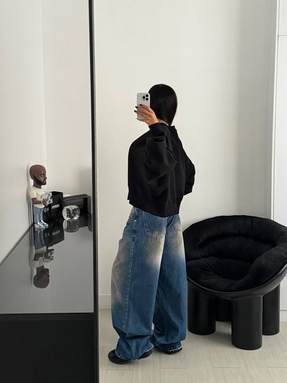 Baggy Blue Denim Jeans