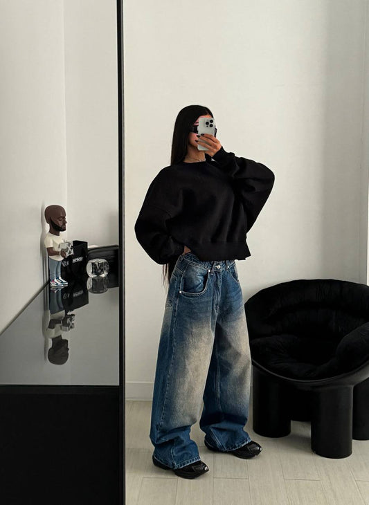 Baggy Blue Denim Jeans