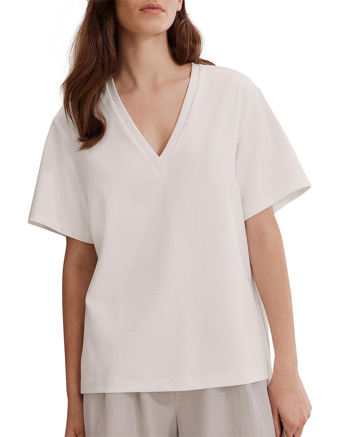 V-Neck Relaxed Tee