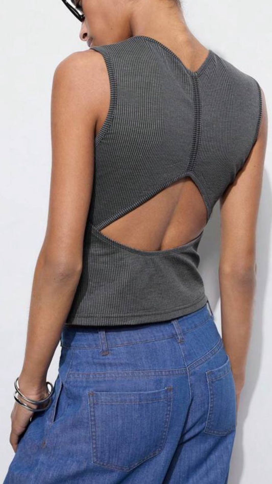 Ripped Tank- Top